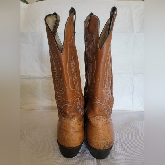 *MEN\'S ABILENE LEATHER COWBOY BOOTS‎ (sz 7) main image 3